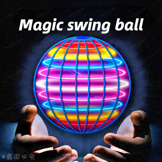 Flying Ball Boomerang Spinner Toys + LED Lights